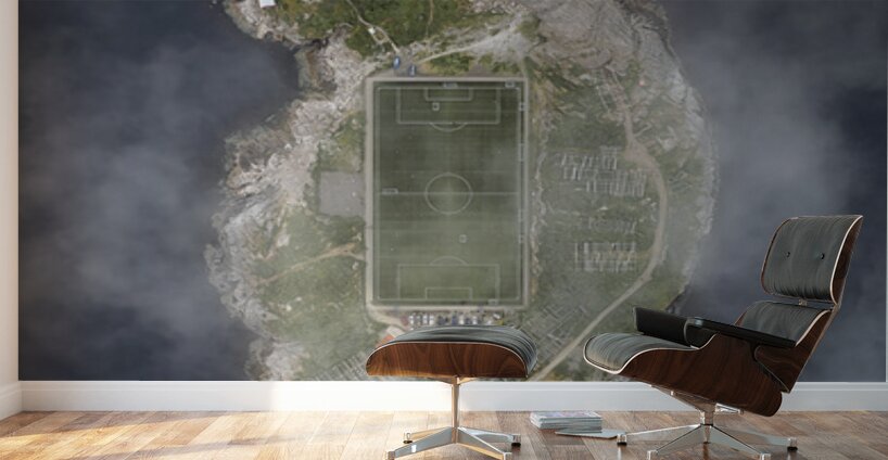 Henningsvar Stadion Wall Murals