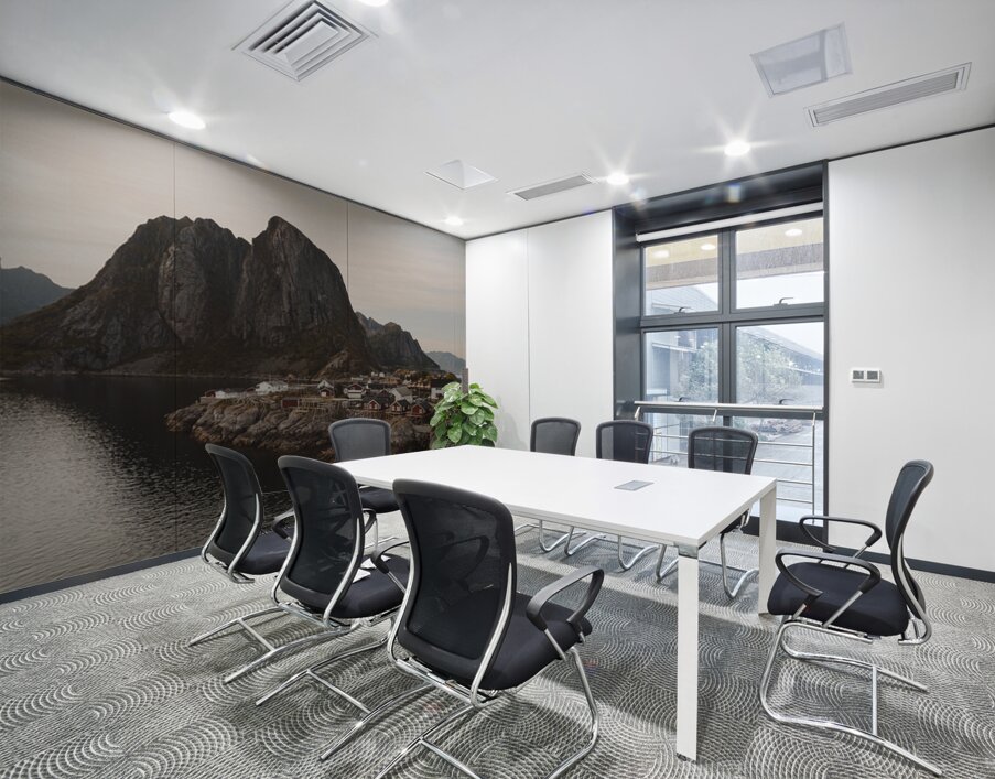 Lofoten Huts Wall Printing